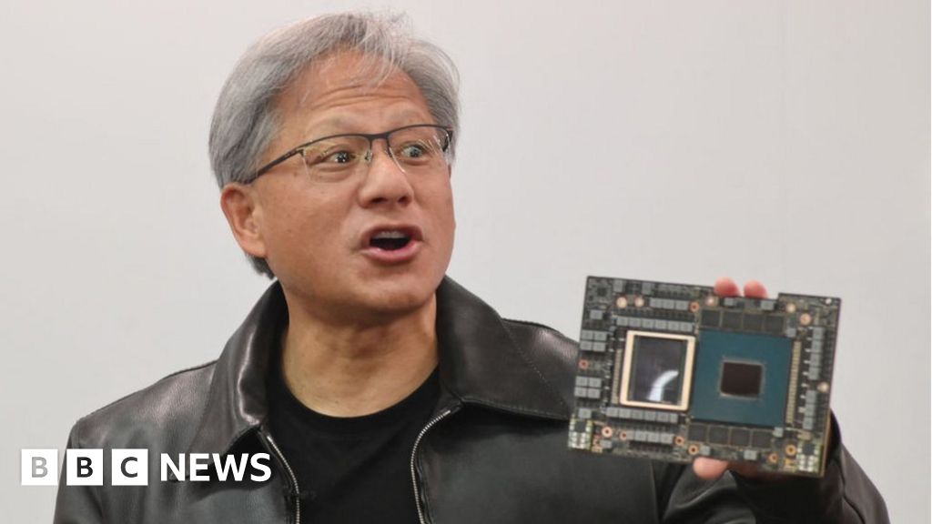 Nvidia briefly worth $1 trillion thanks to AI boom